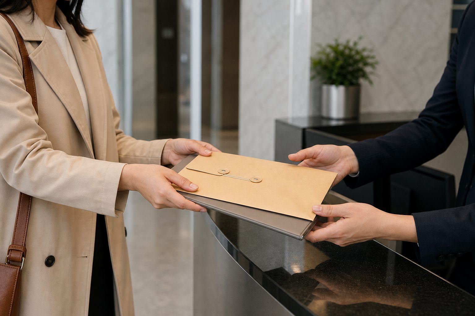 Document drop-offs errand service